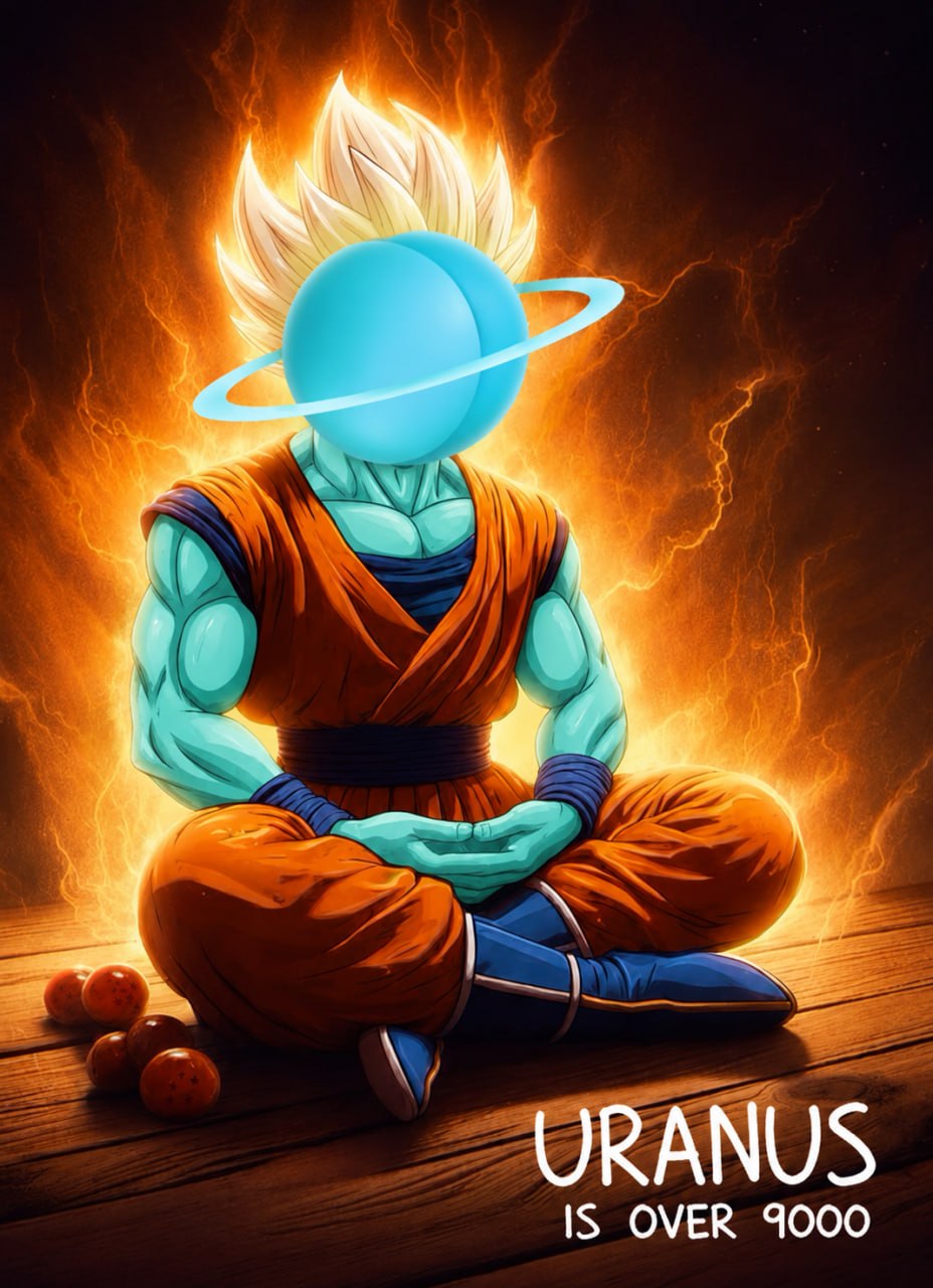 Uranus power level over 9000
